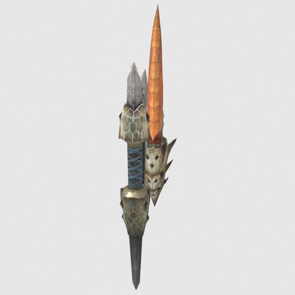 Blizzarioths - Monster Hunter World 3D Model