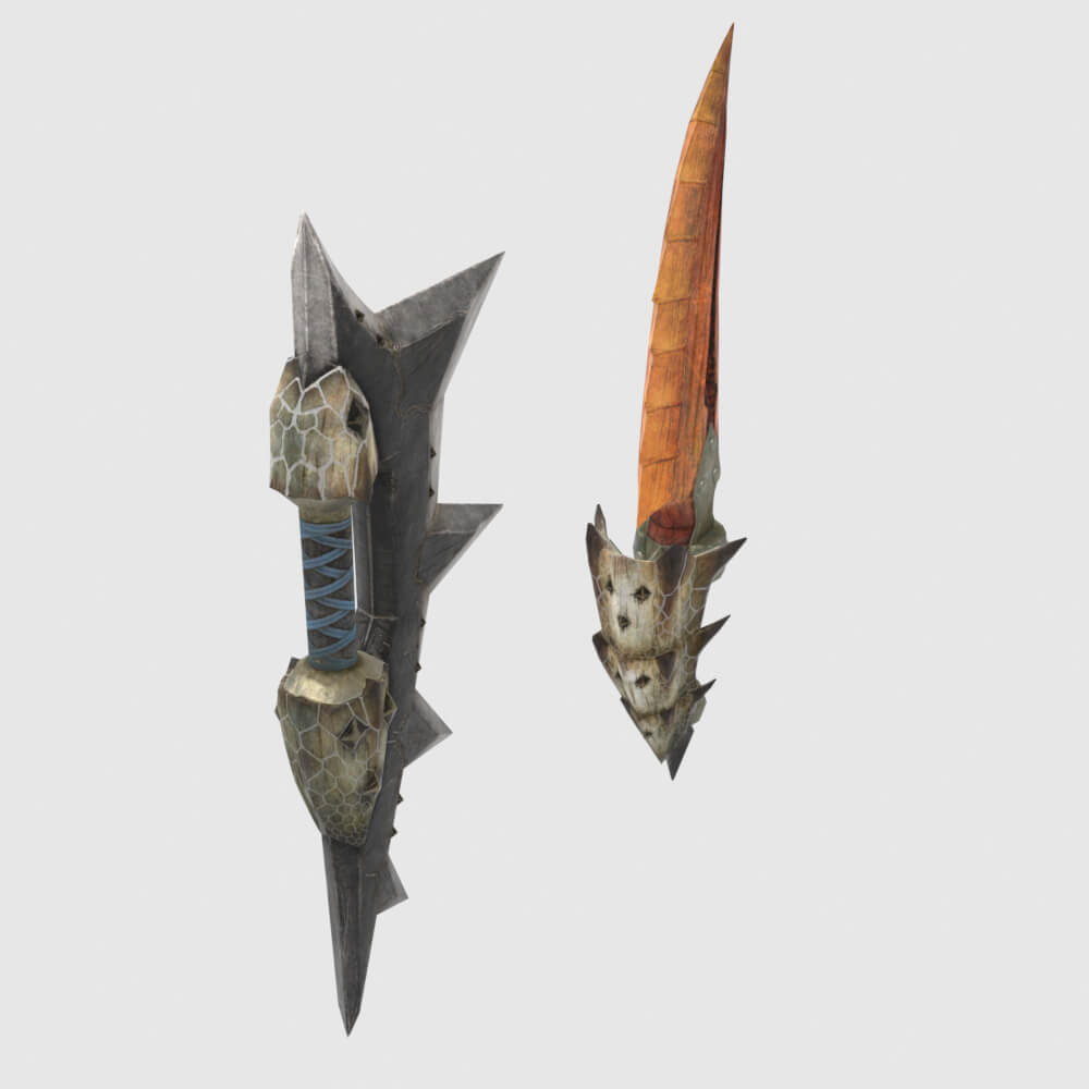 Blizzarioths - Monster Hunter World 3D Model