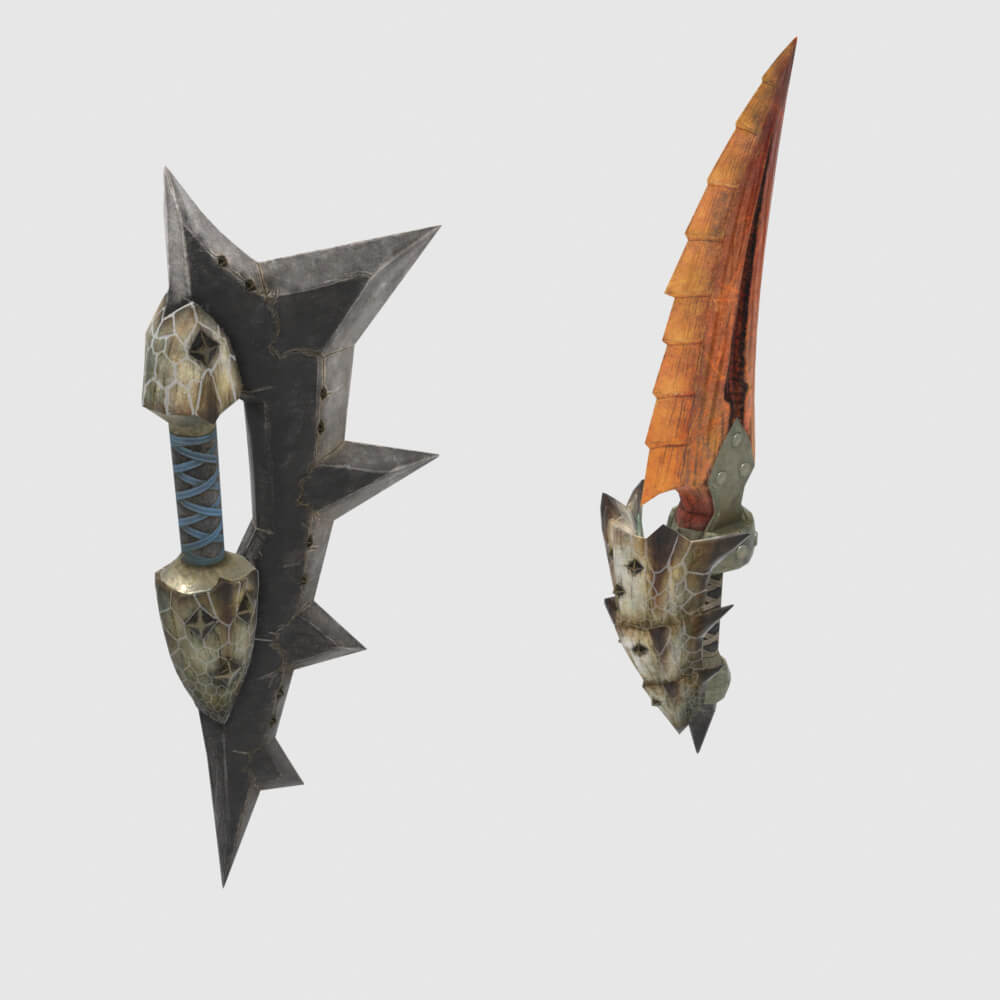 Blizzarioths - Monster Hunter World 3D Model