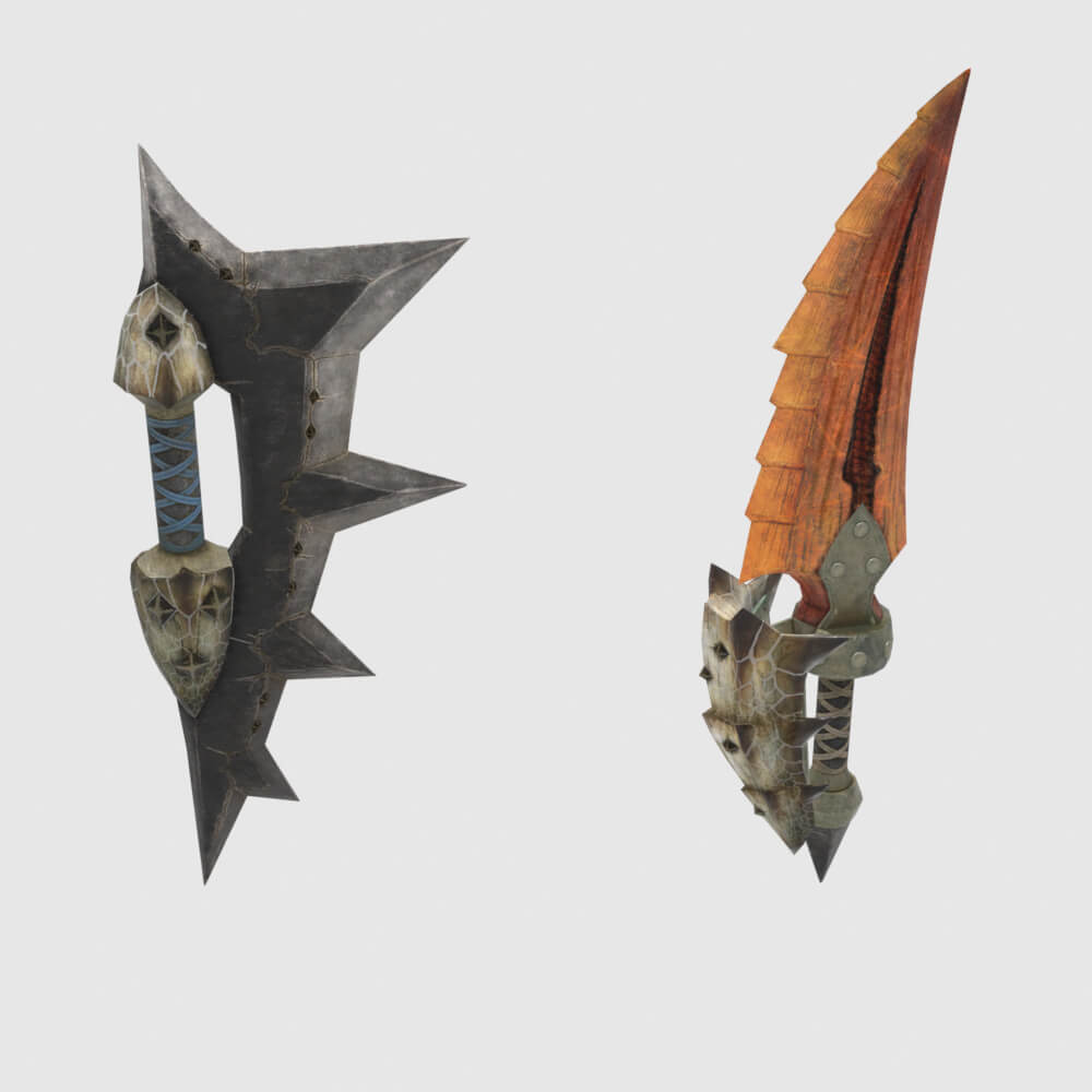 Blizzarioths - Monster Hunter World 3D Model