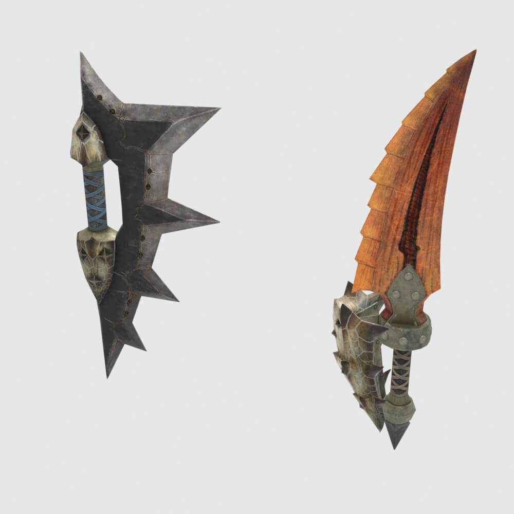 Blizzarioths - Monster Hunter World 3D Model