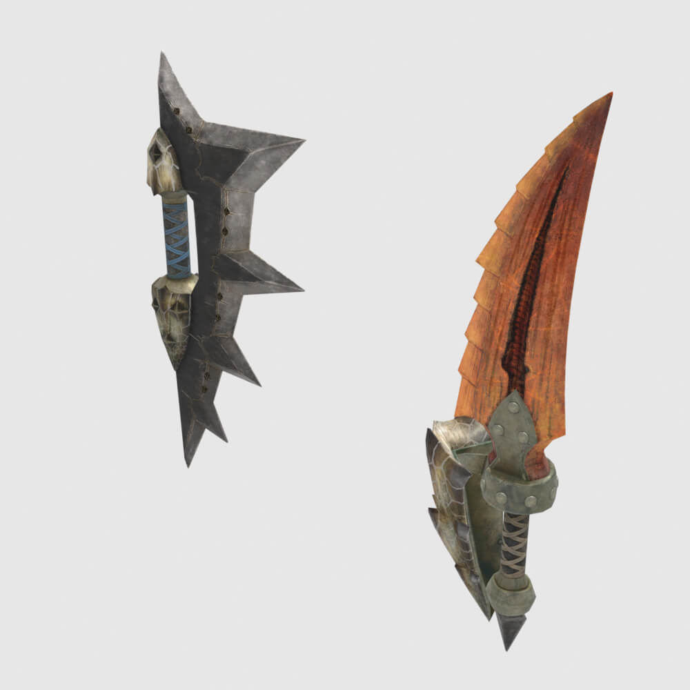 Blizzarioths - Monster Hunter World 3D Model