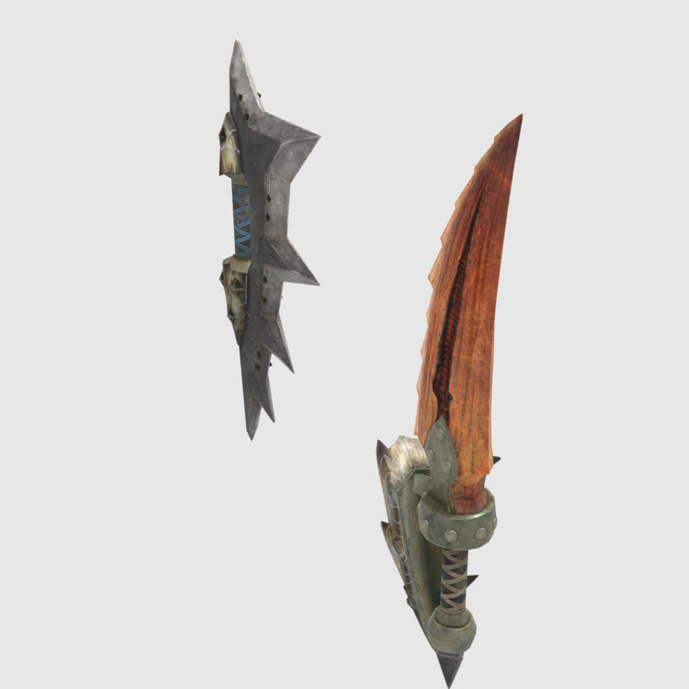 Blizzarioths - Monster Hunter World 3D Model