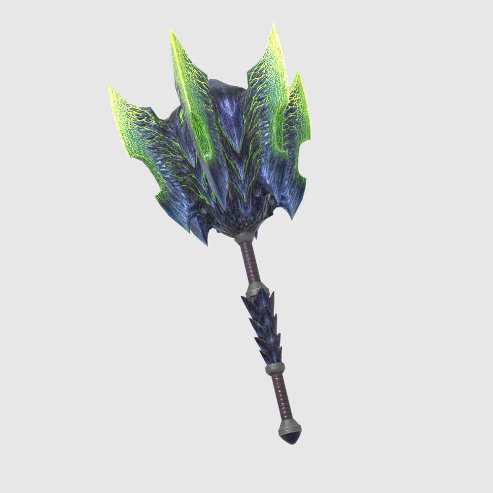 Brachy Tailhammer - Monster Hunter World 3D Model