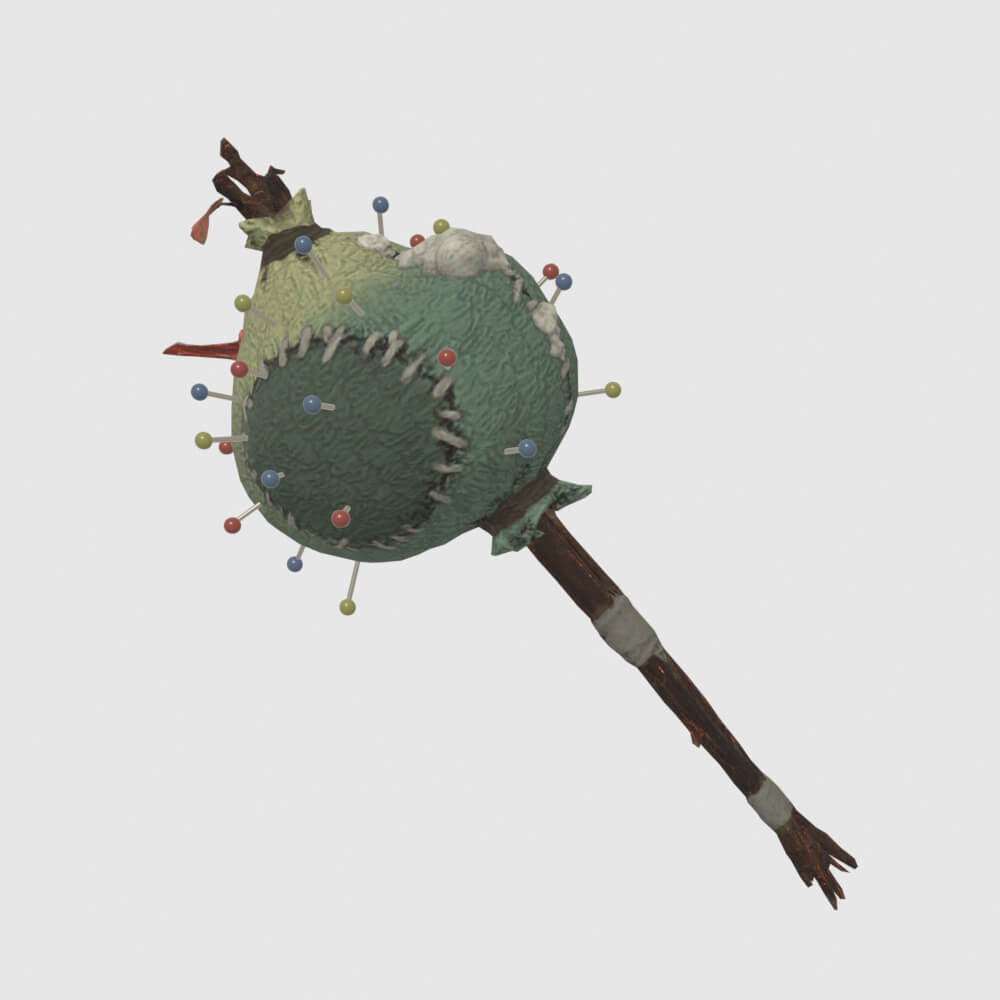 Bristly Inferno - Monster Hunter World 3D Model