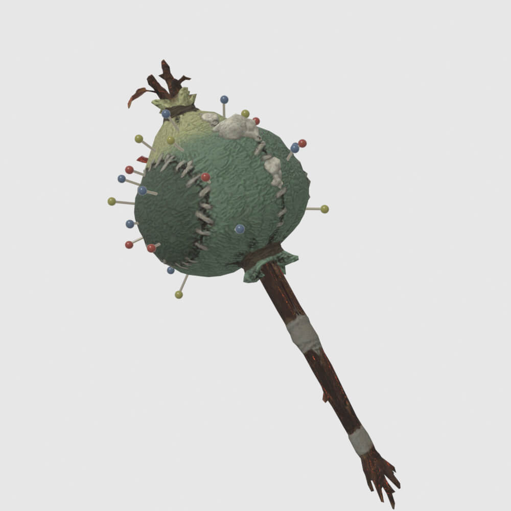 Bristly Inferno - Monster Hunter World 3D Model