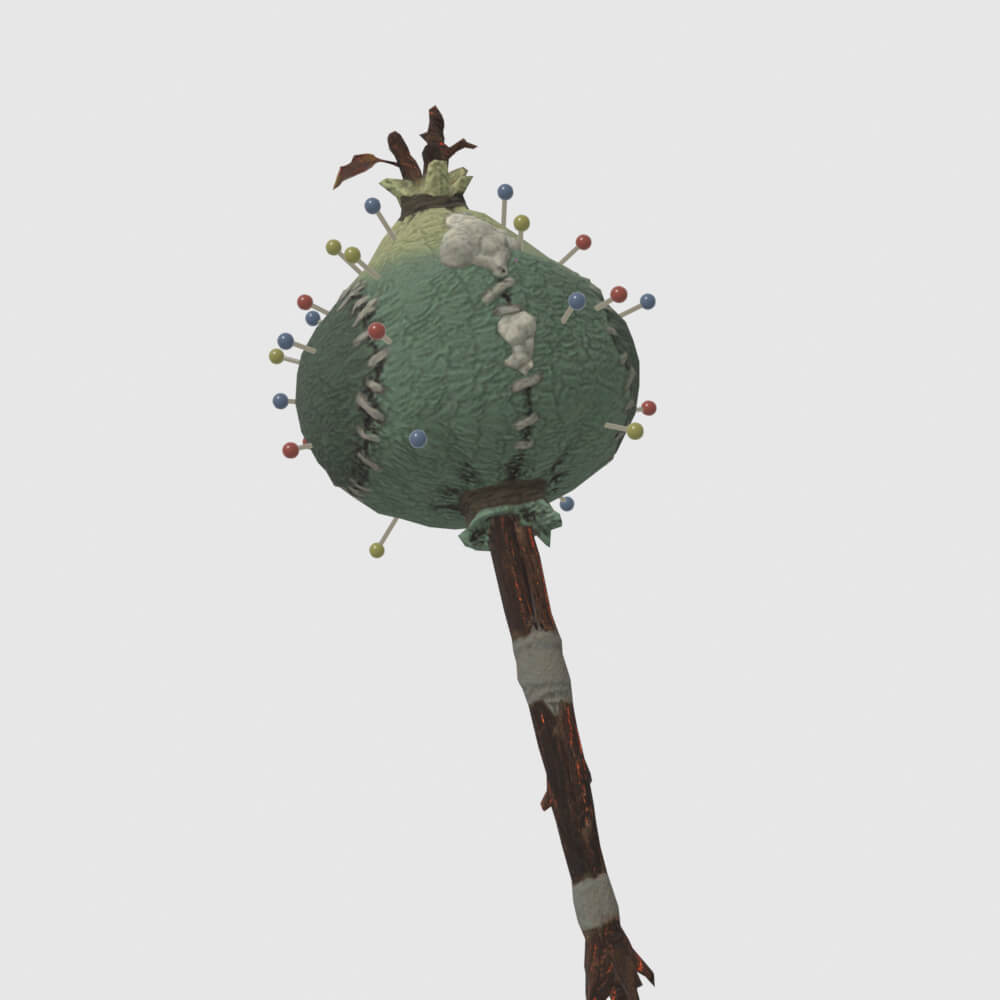 Bristly Inferno - Monster Hunter World 3D Model