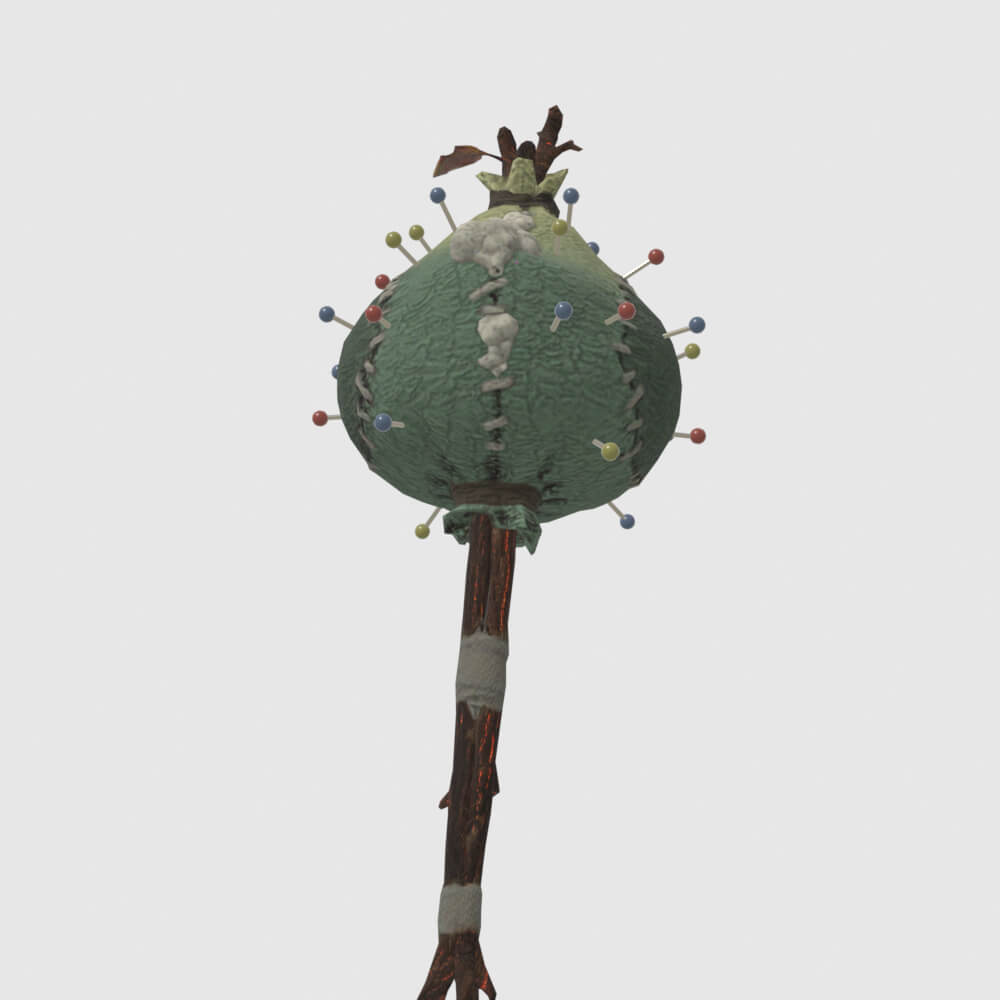 Bristly Inferno - Monster Hunter World 3D Model