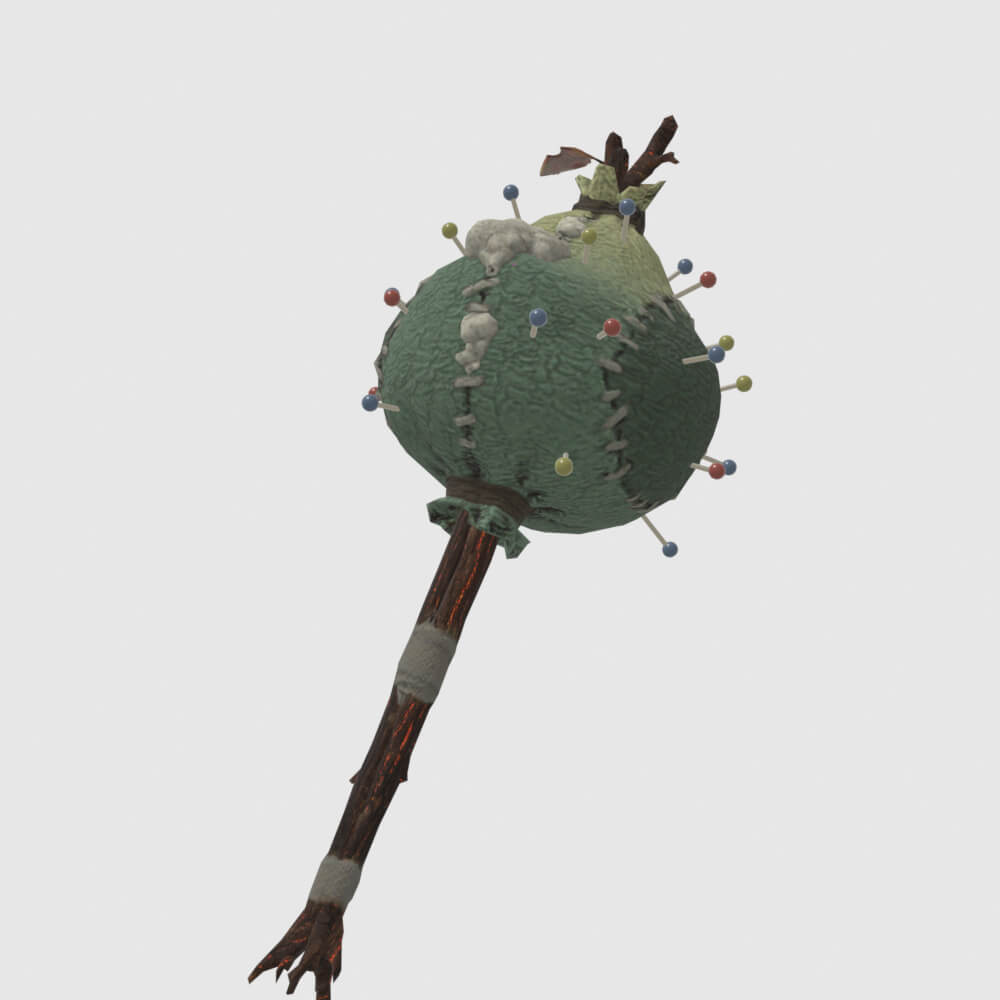 Bristly Inferno - Monster Hunter World 3D Model