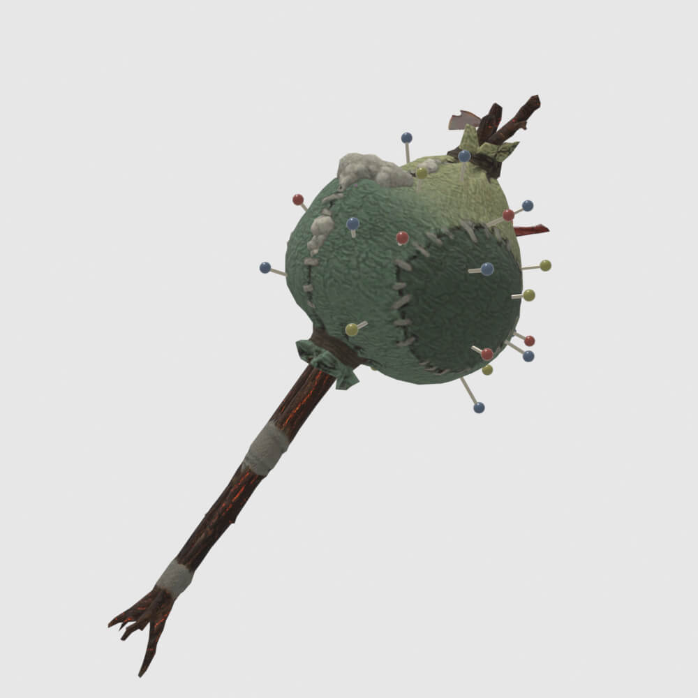 Bristly Inferno - Monster Hunter World 3D Model