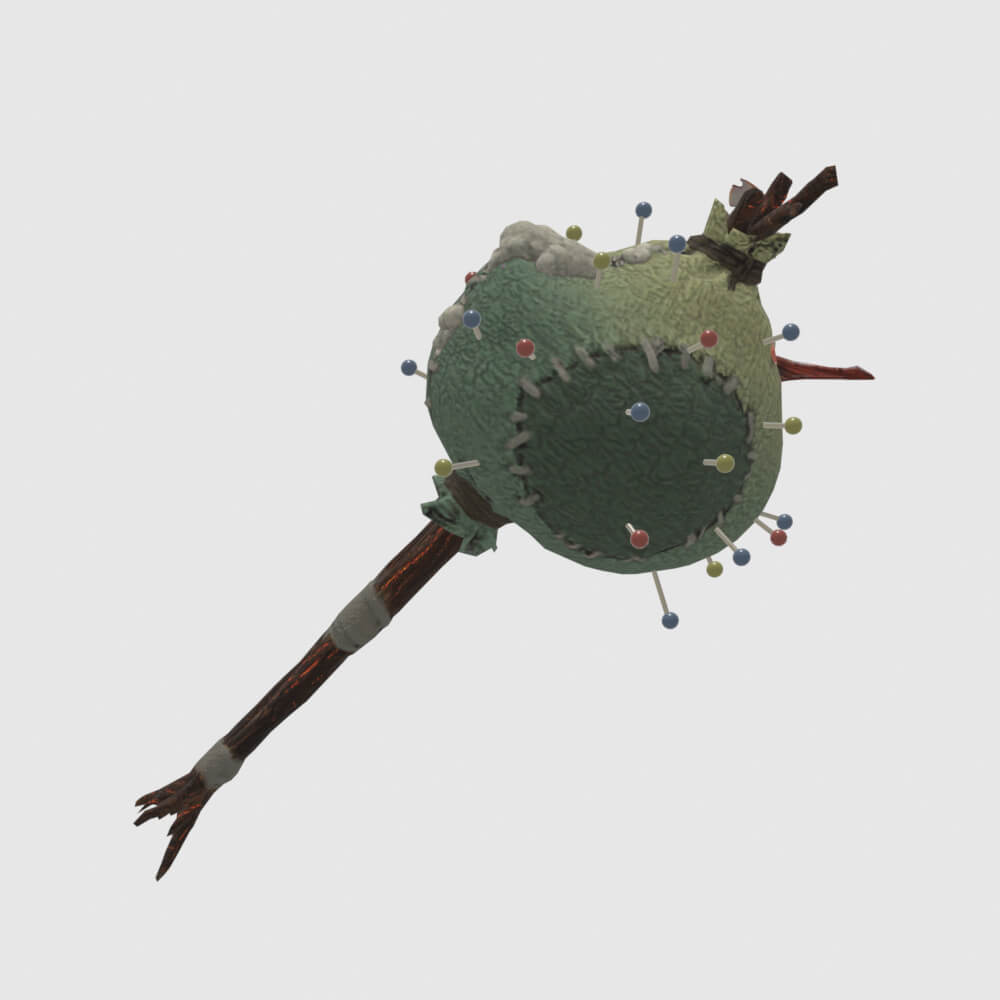 Bristly Inferno - Monster Hunter World 3D Model