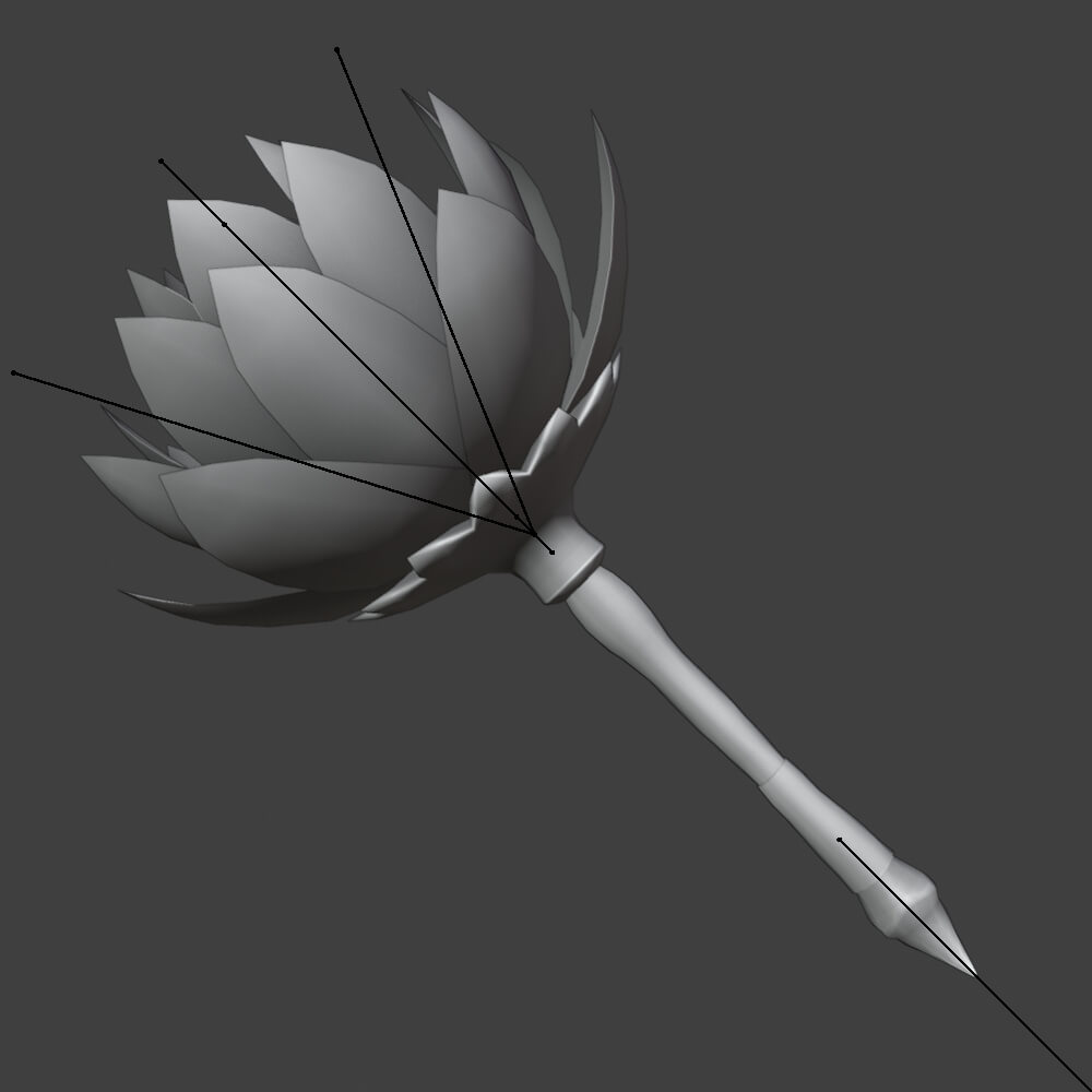 Buona Florescenza - Monster Hunter World 3D Model
