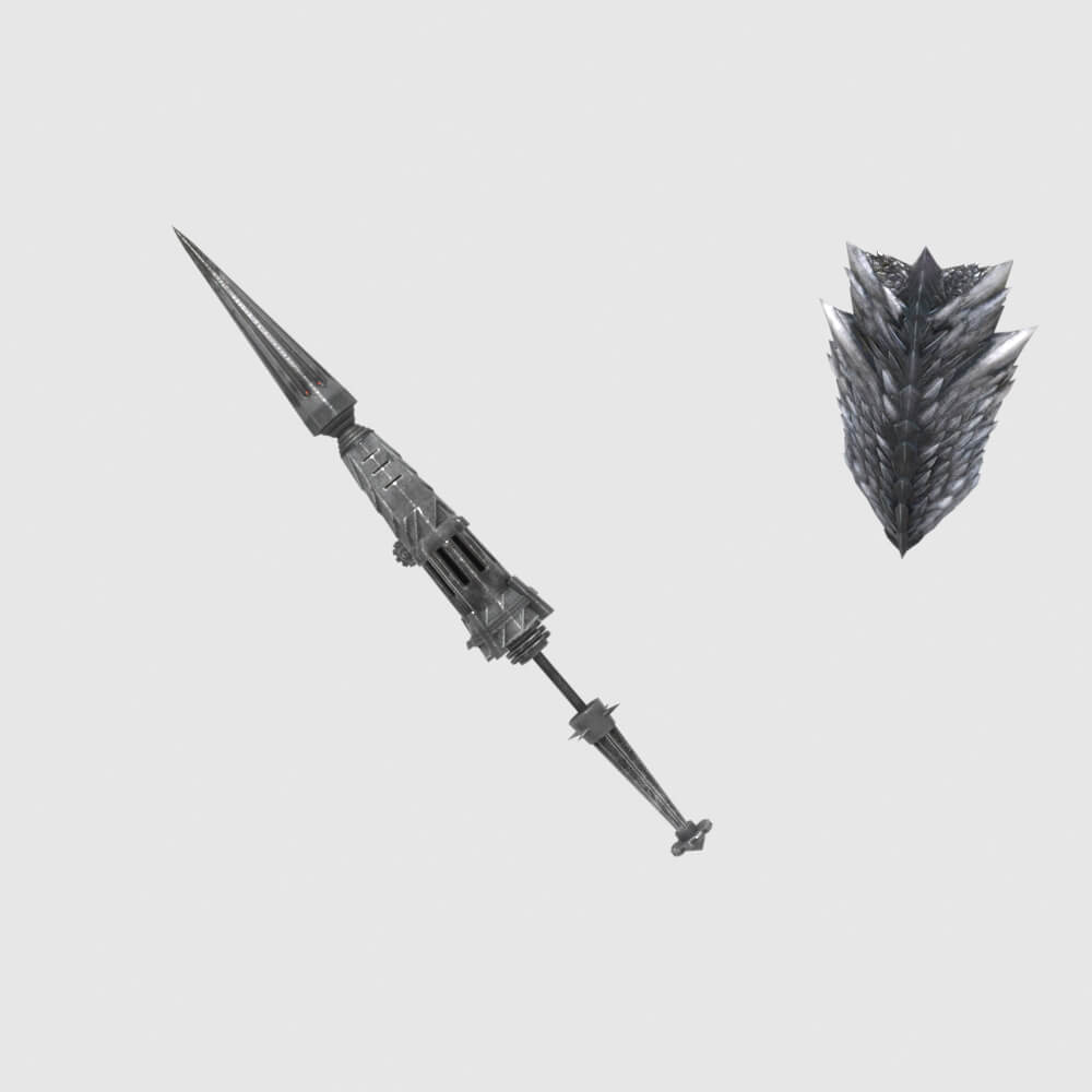 Chariot Gun - Monster Hunter World 3D Model