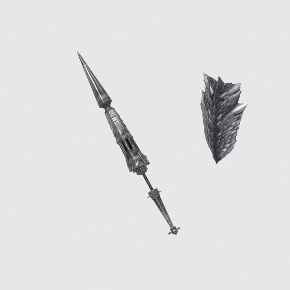 Chariot Gun - Monster Hunter World 3D Model