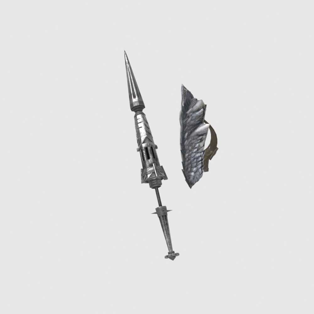 Chariot Gun - Monster Hunter World 3D Model