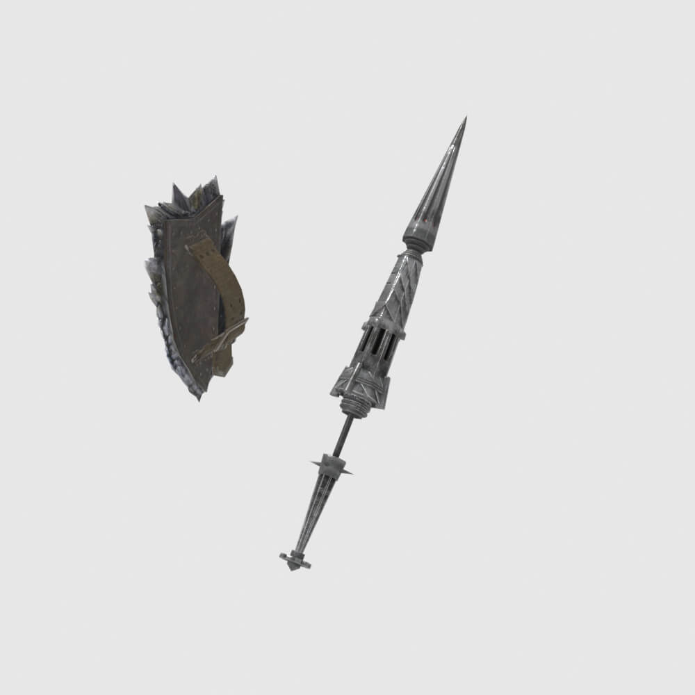 Chariot Gun - Monster Hunter World 3D Model