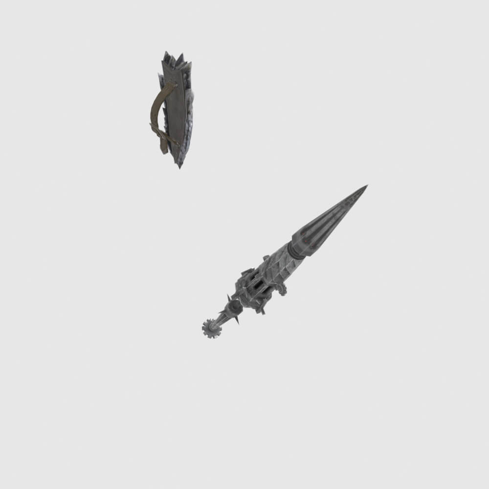 Chariot Gun - Monster Hunter World 3D Model