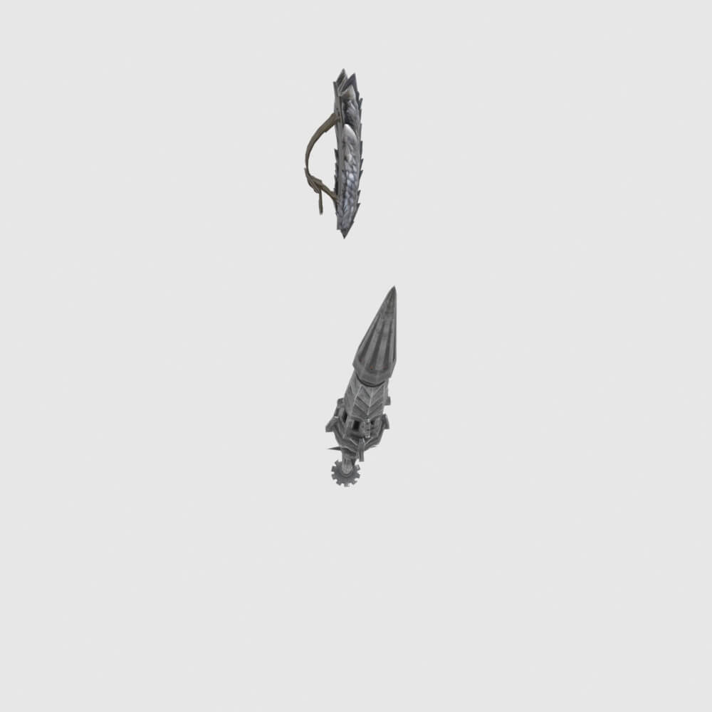 Chariot Gun - Monster Hunter World 3D Model
