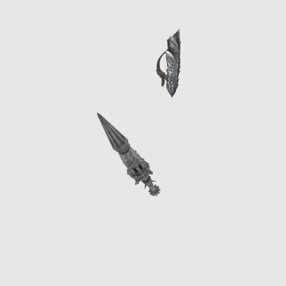 Chariot Gun - Monster Hunter World 3D Model