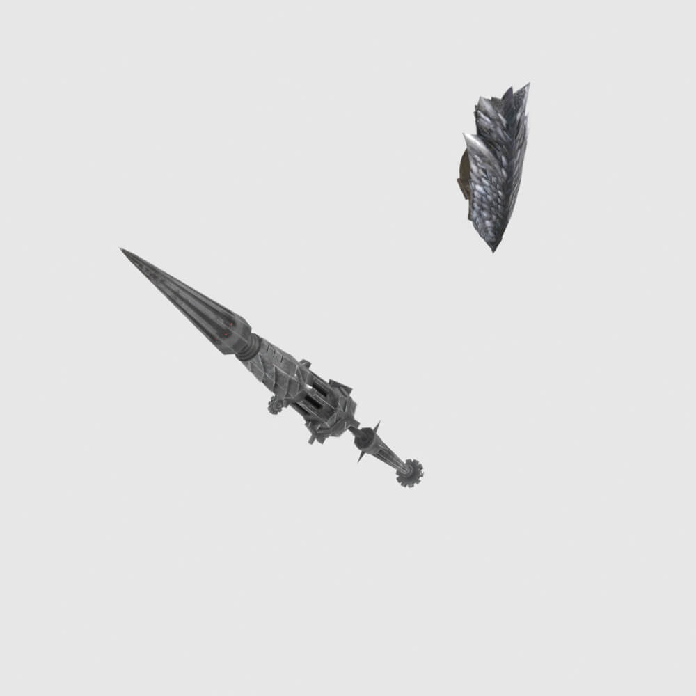 Chariot Gun - Monster Hunter World 3D Model