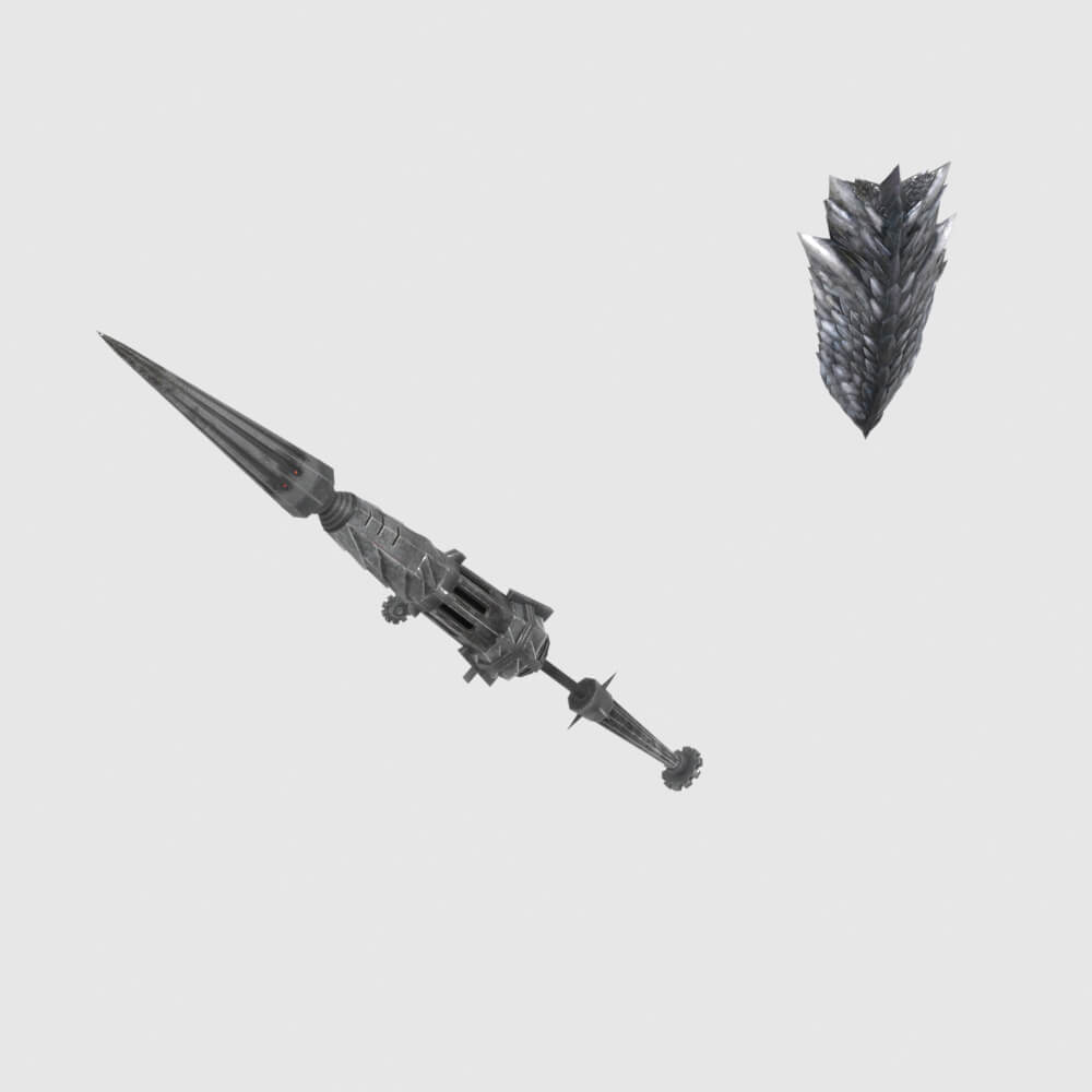 Chariot Gun - Monster Hunter World 3D Model