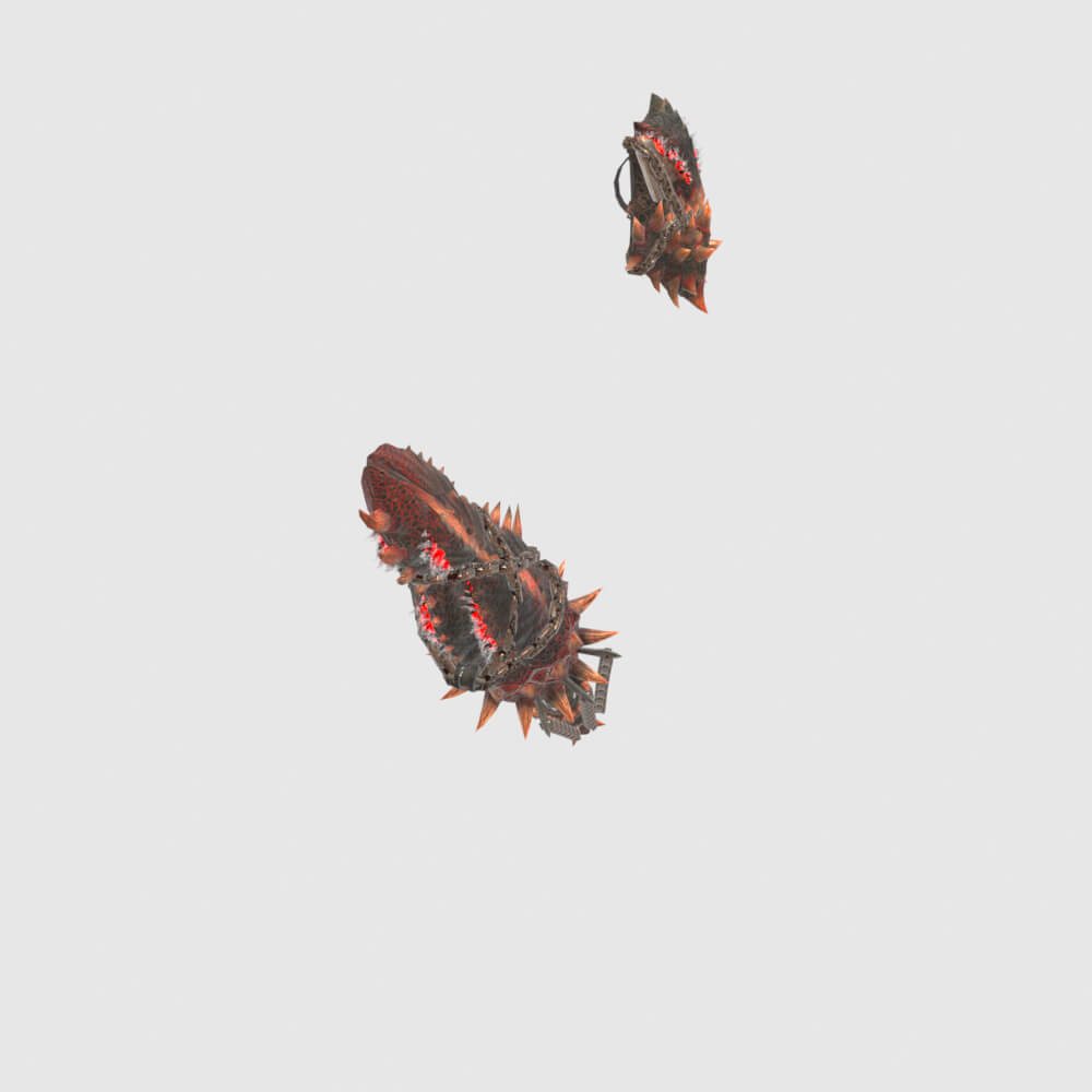 Consummate Gunlance - Monster Hunter World 3D Model