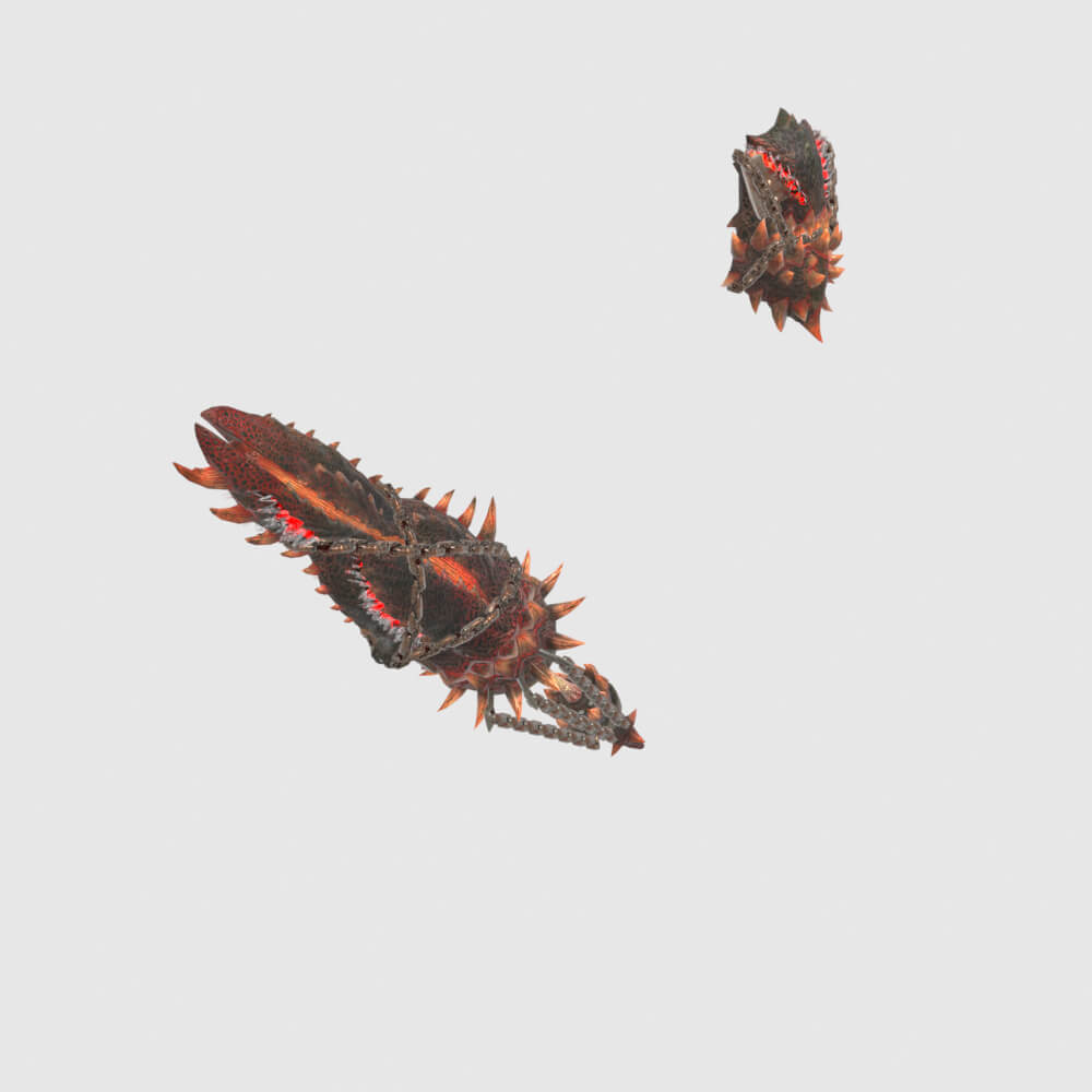 Consummate Gunlance - Monster Hunter World 3D Model