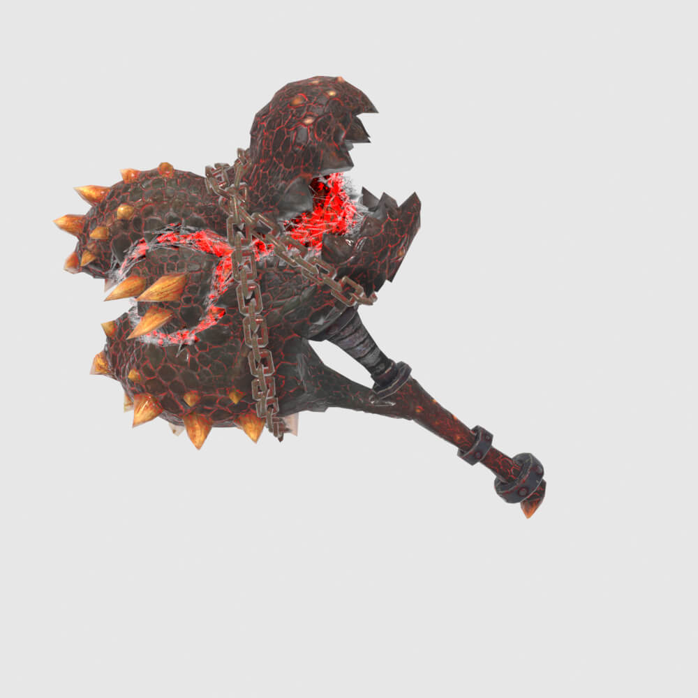 Consummate Hammer - Monster Hunter World 3D Model