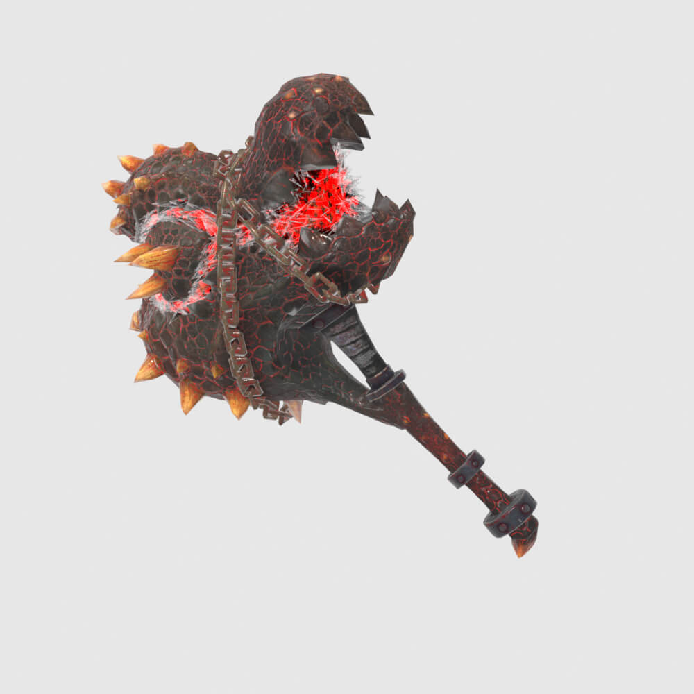 Consummate Hammer - Monster Hunter World 3D Model