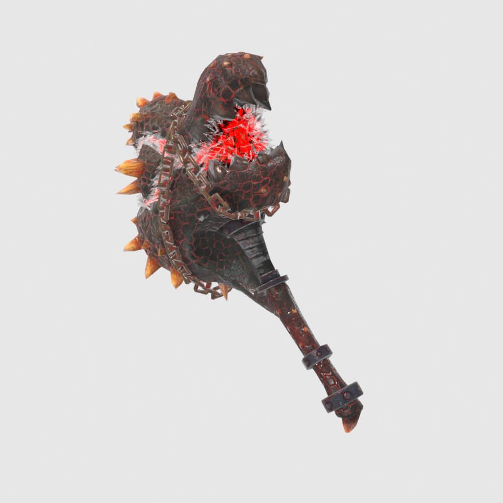 Consummate Hammer - Monster Hunter World 3D Model
