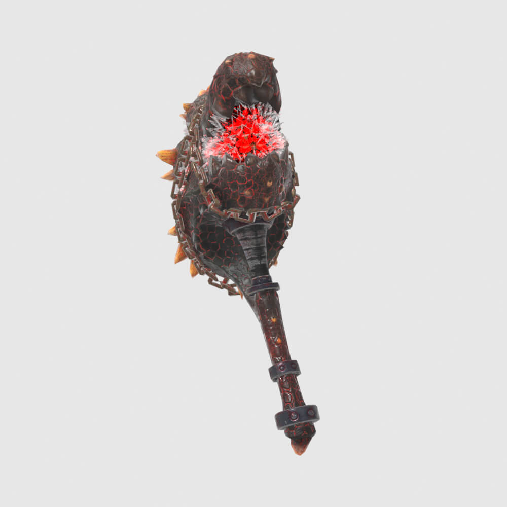 Consummate Hammer - Monster Hunter World 3D Model