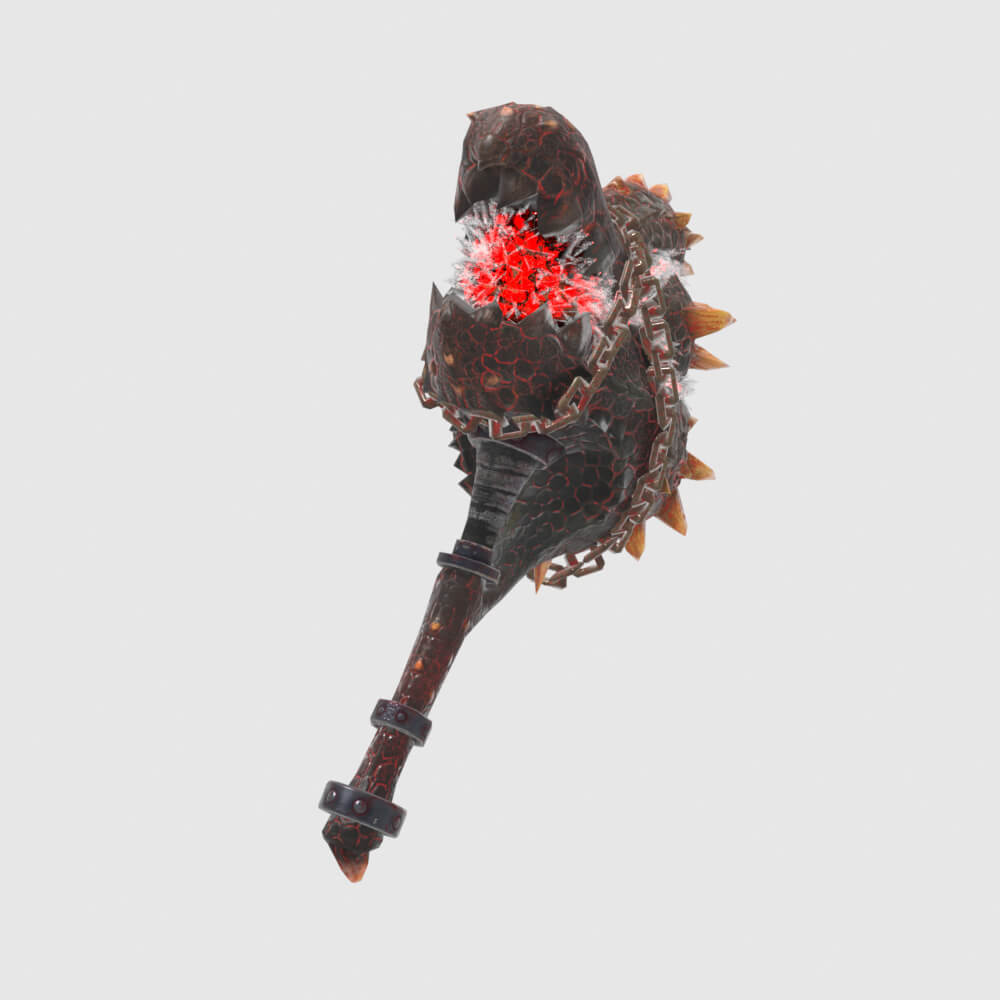 Consummate Hammer - Monster Hunter World 3D Model