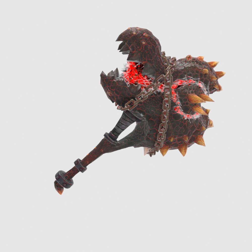Consummate Hammer - Monster Hunter World 3D Model