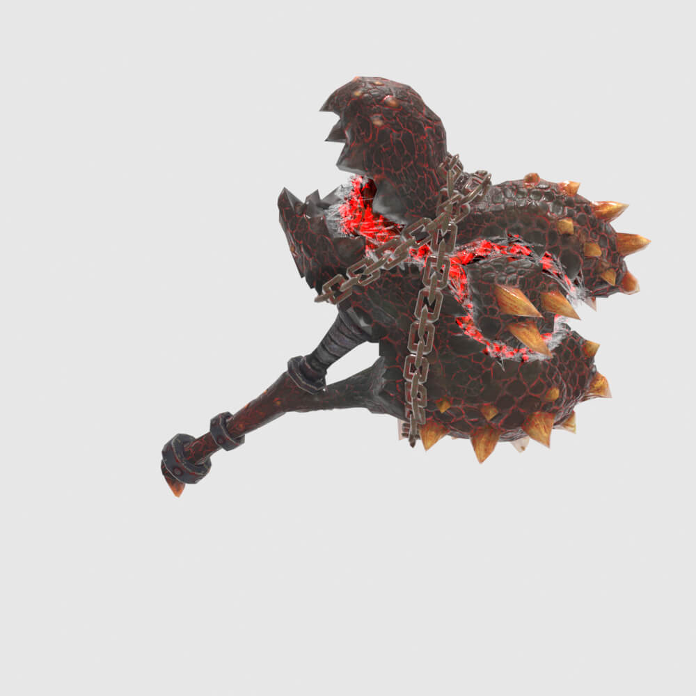 Consummate Hammer - Monster Hunter World 3D Model