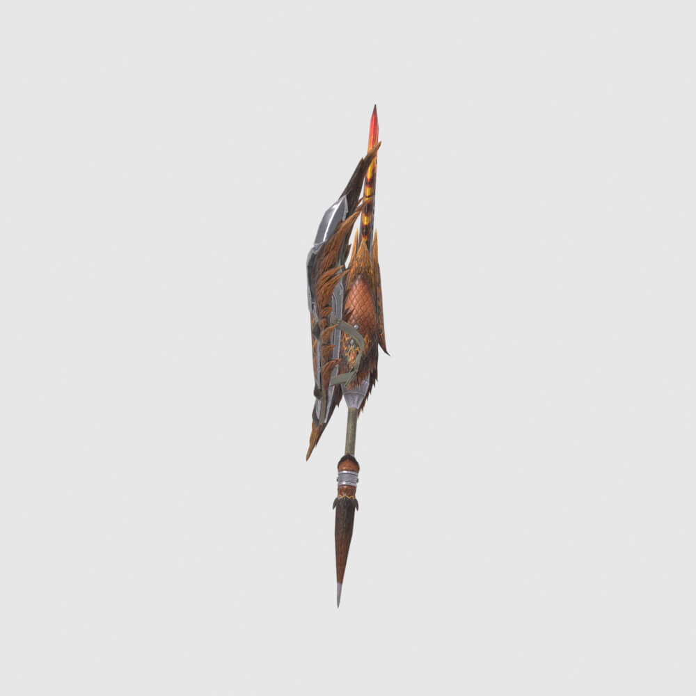Crimson Hornet - Monster Hunter World 3D Model