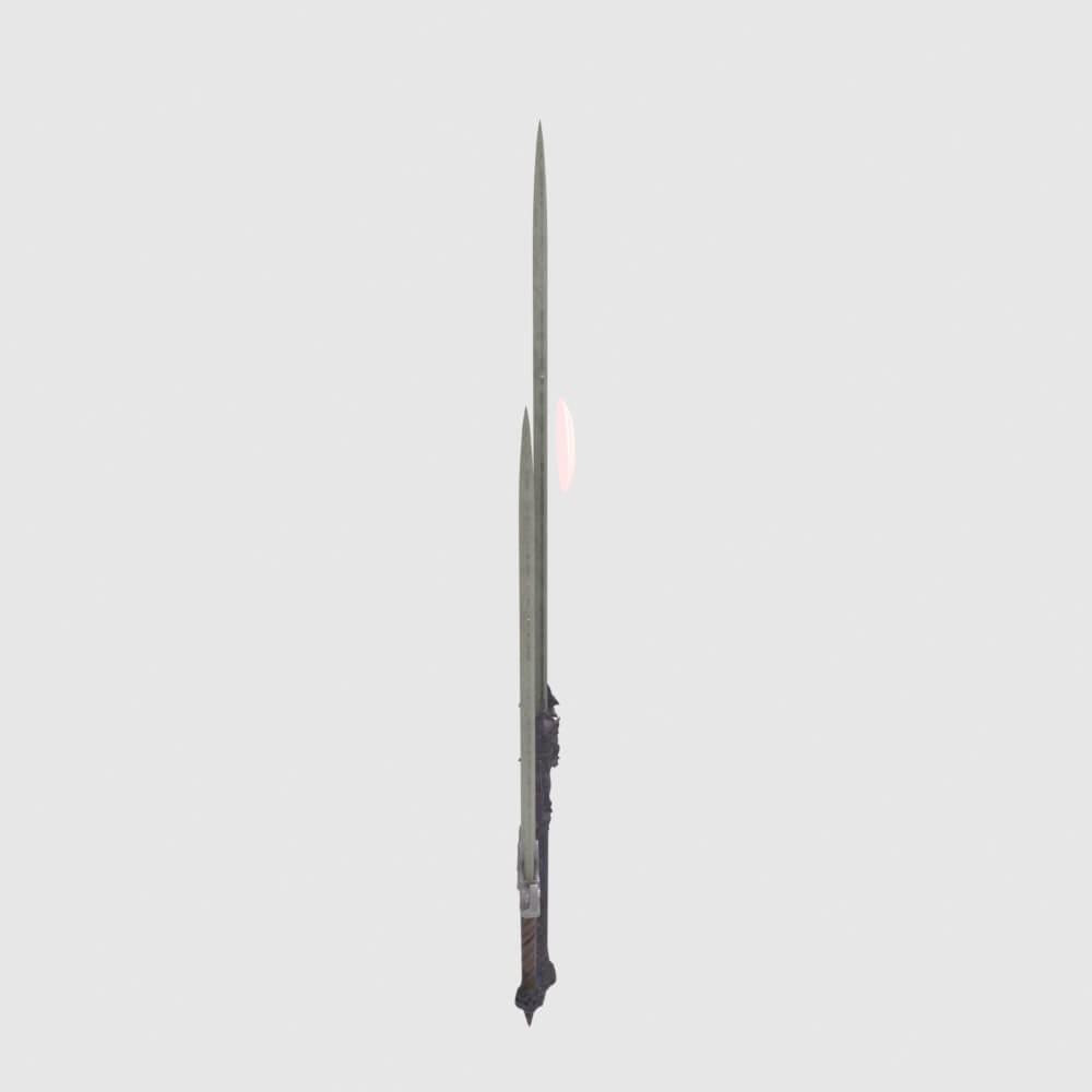 Dantes Devil Sword - Monster Hunter World 3D Model