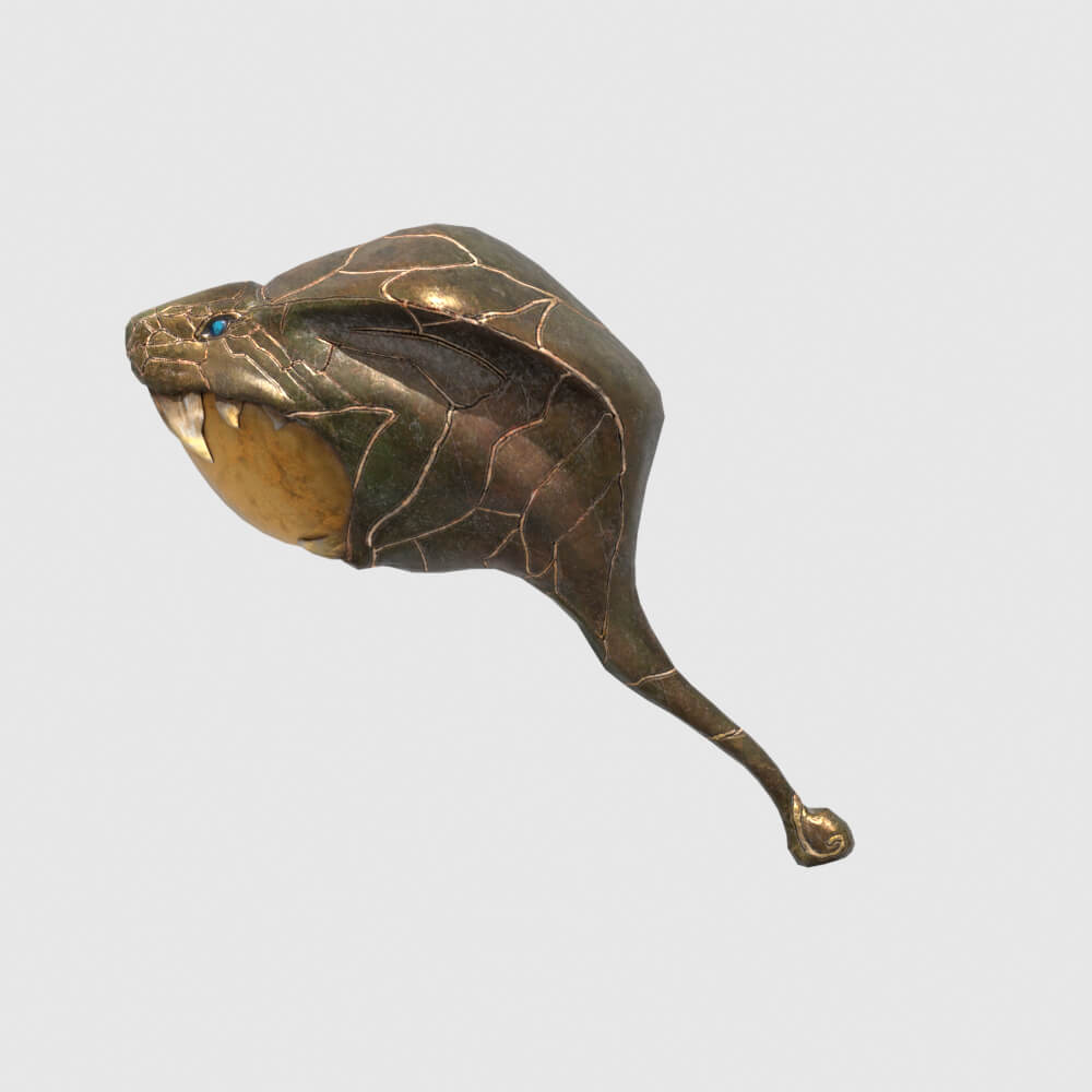Daoras Hyperborea - Monster Hunter World 3D Model