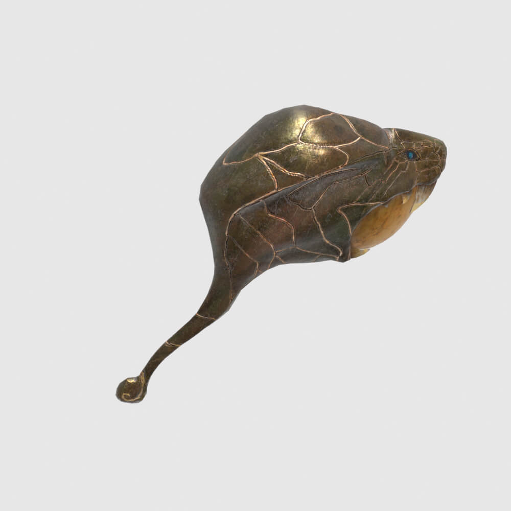 Daoras Hyperborea - Monster Hunter World 3D Model
