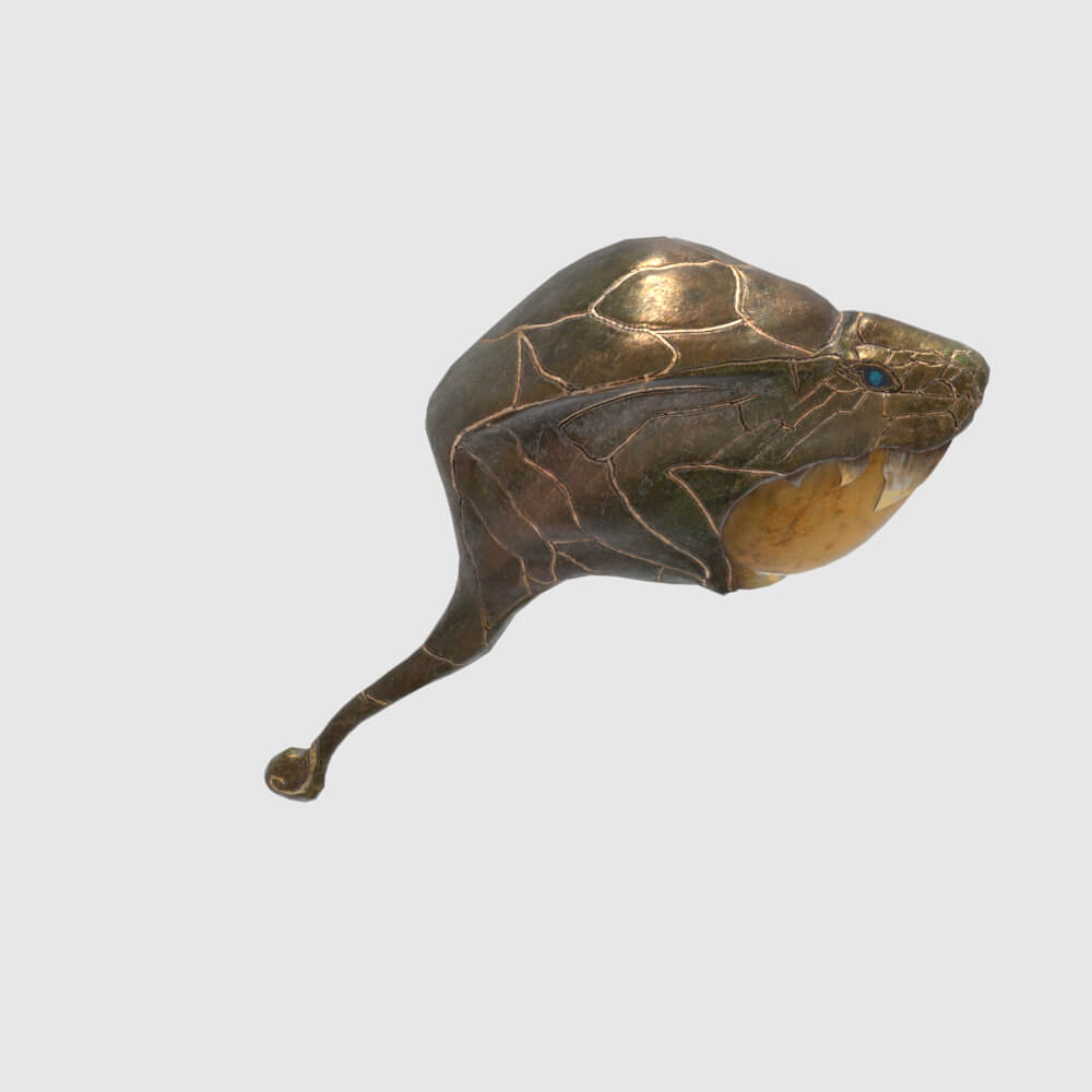 Daoras Hyperborea - Monster Hunter World 3D Model