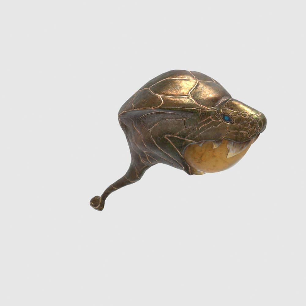 Daoras Hyperborea - Monster Hunter World 3D Model