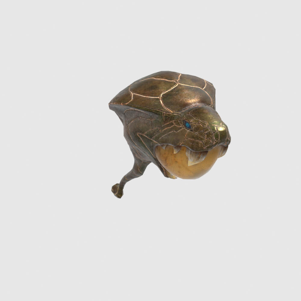 Daoras Hyperborea - Monster Hunter World 3D Model