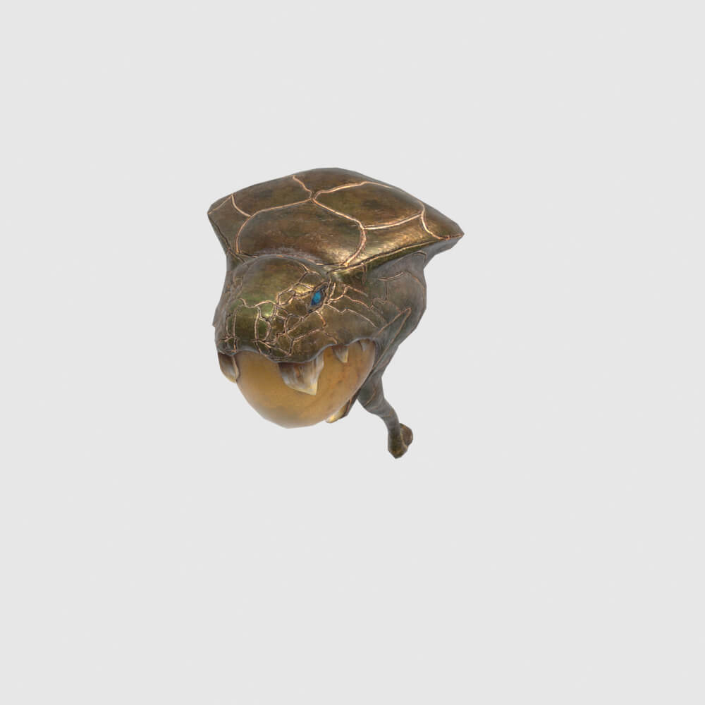 Daoras Hyperborea - Monster Hunter World 3D Model