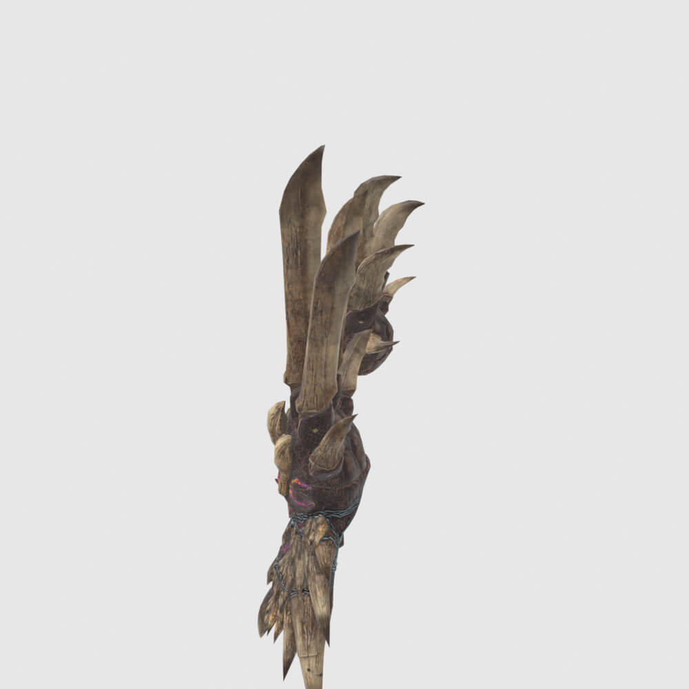 Decimation Claws - Monster Hunter World 3D Model