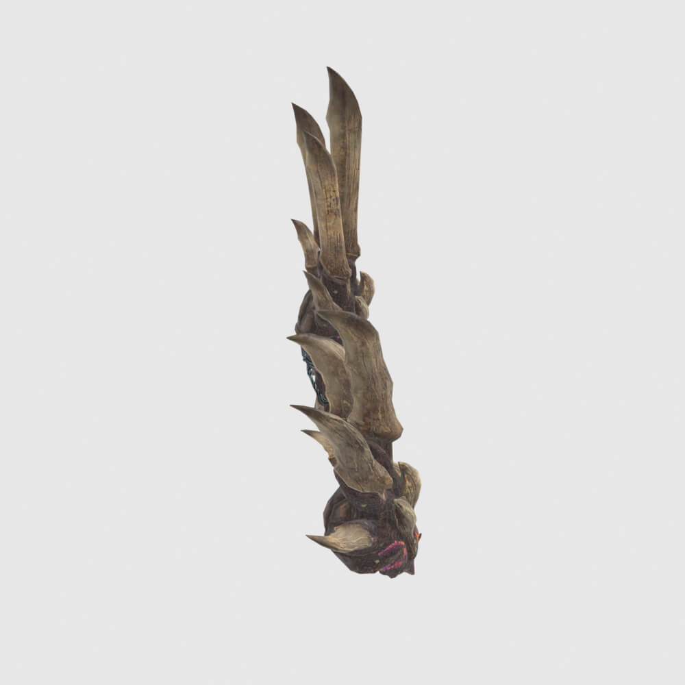 Decimation Claws - Monster Hunter World 3D Model