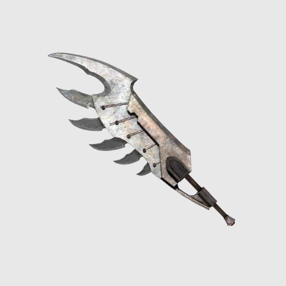 Defender Great Sword - Monster Hunter World 3D Model
