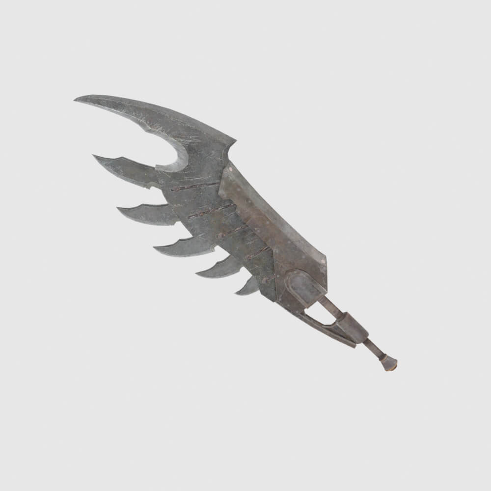 Defender Great Sword - Monster Hunter World 3D Model