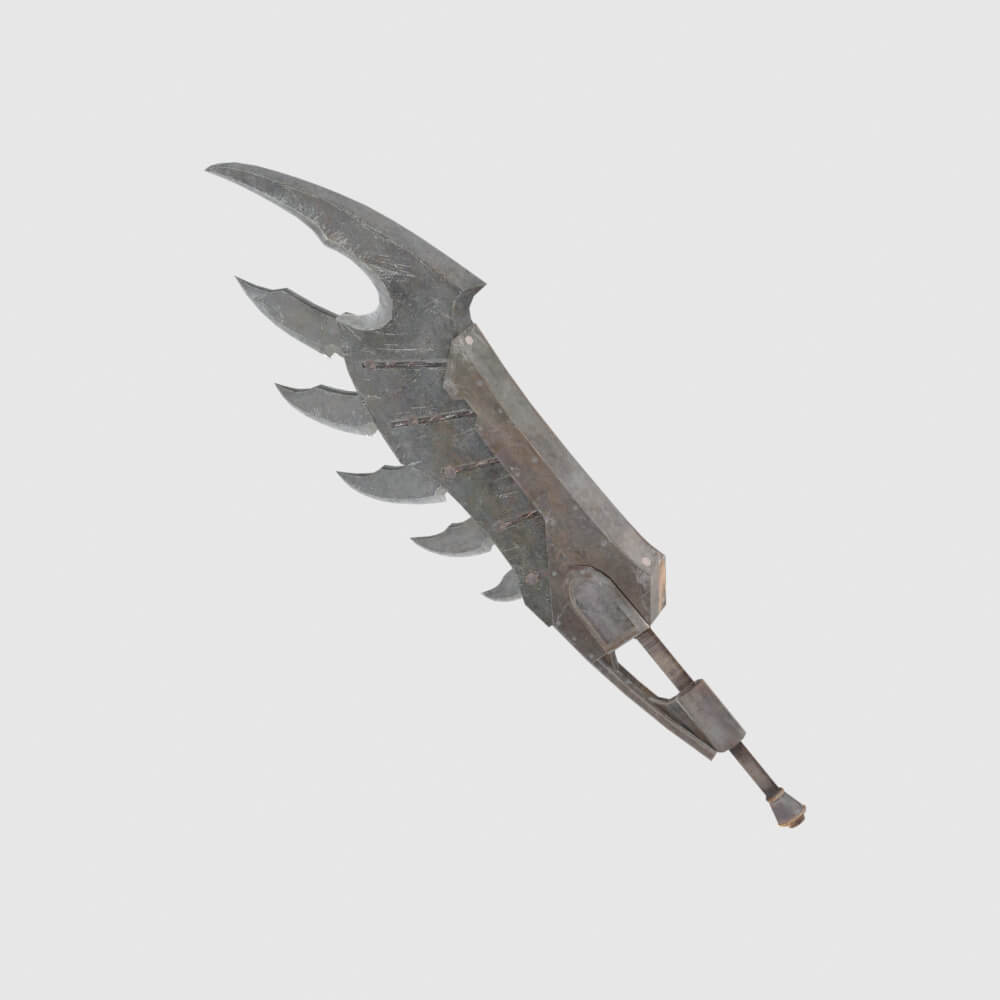Defender Great Sword - Monster Hunter World 3D Model