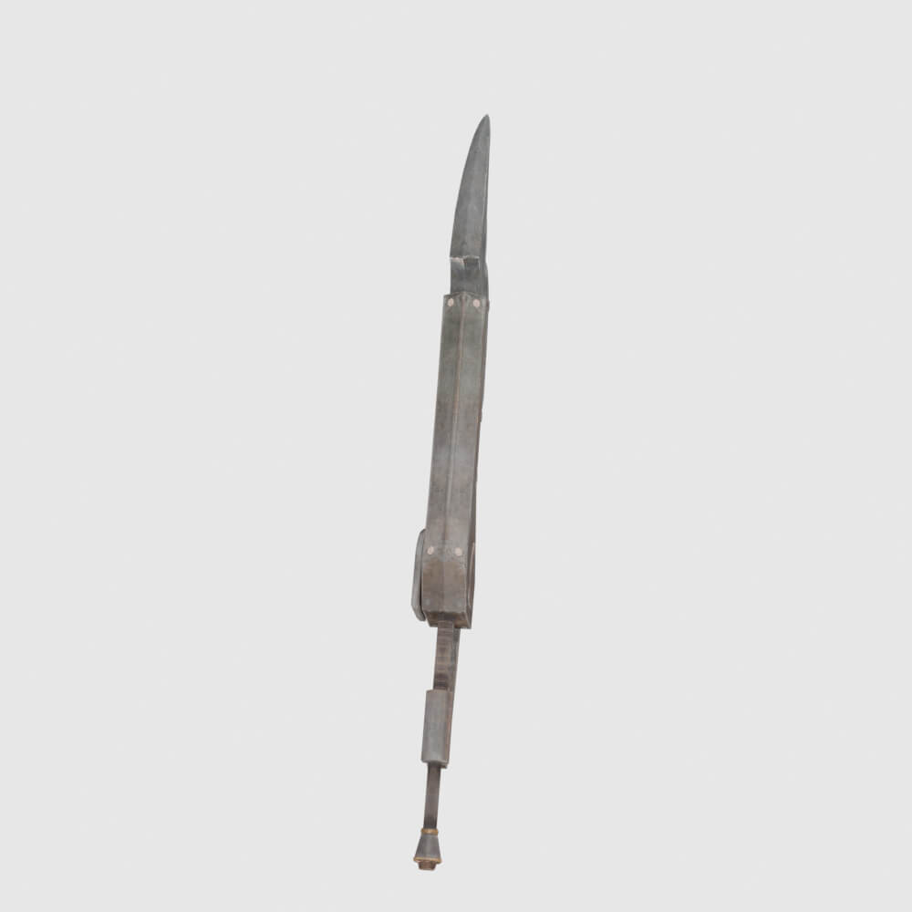 Defender Great Sword - Monster Hunter World 3D Model