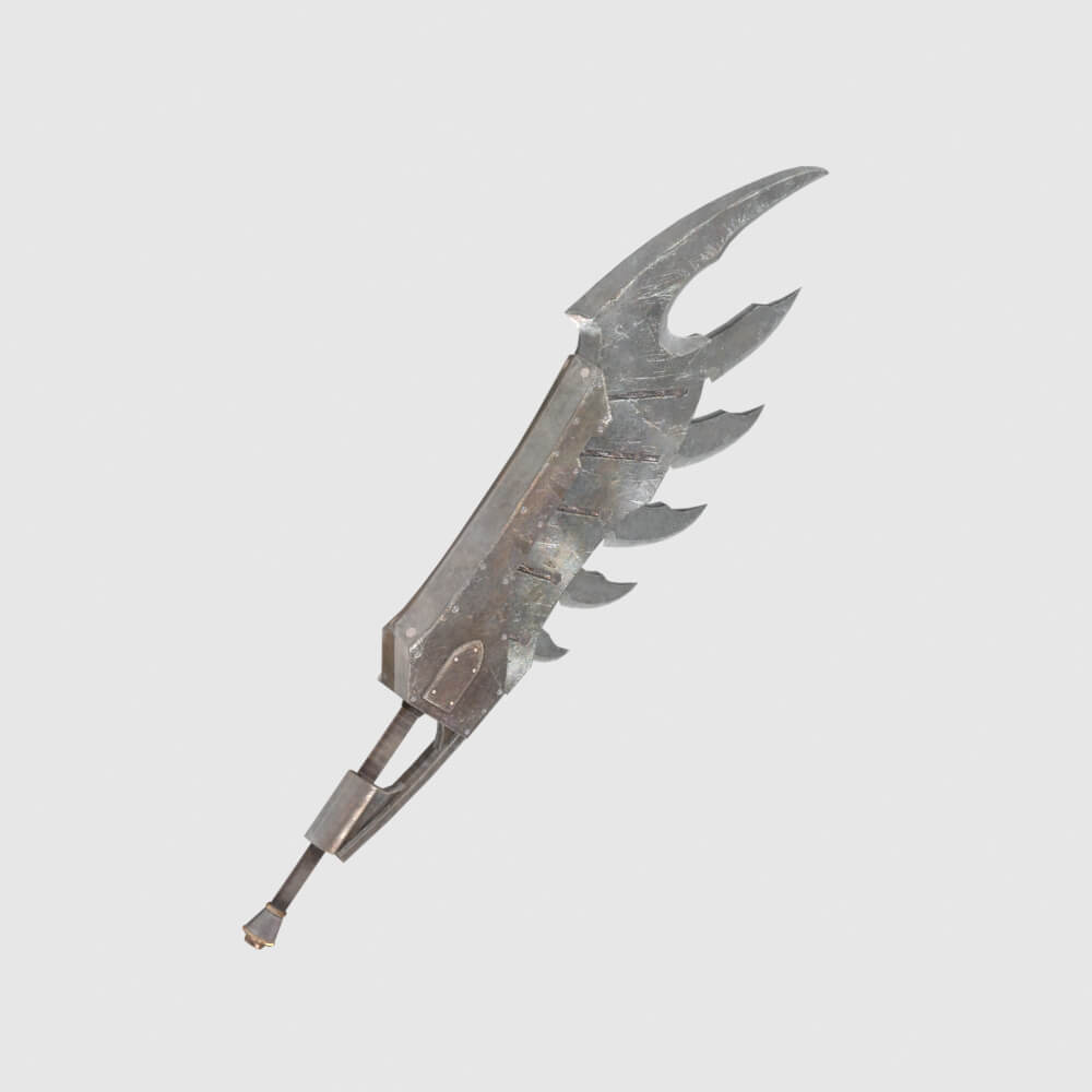 Defender Great Sword - Monster Hunter World 3D Model