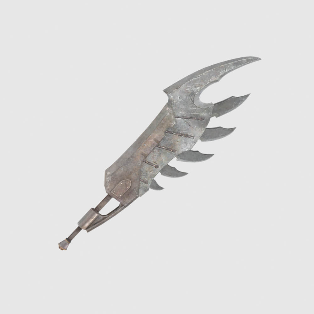 Defender Great Sword - Monster Hunter World 3D Model